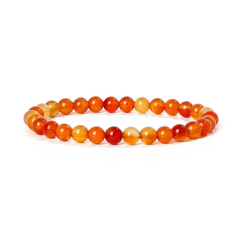 Bracelet Agates en pierre naturelle pour femmes 6mm Quartz Onyx perles Bracelet élastique Chakra guérison Reiki Yoga