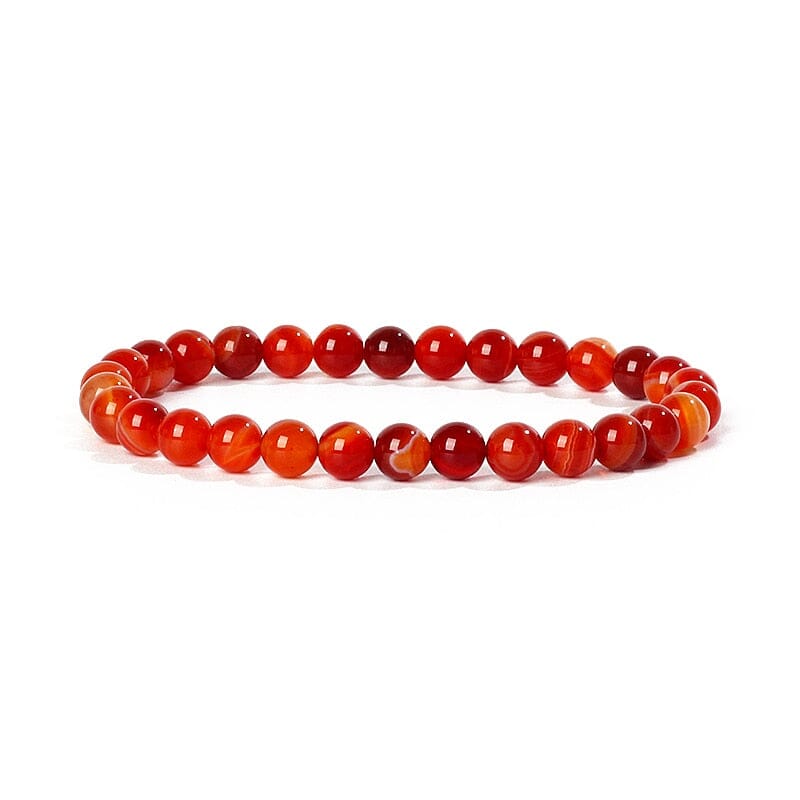 Bracelet Agates en pierre naturelle pour femmes 6mm Quartz Onyx perles Bracelet élastique Chakra guérison Reiki Yoga