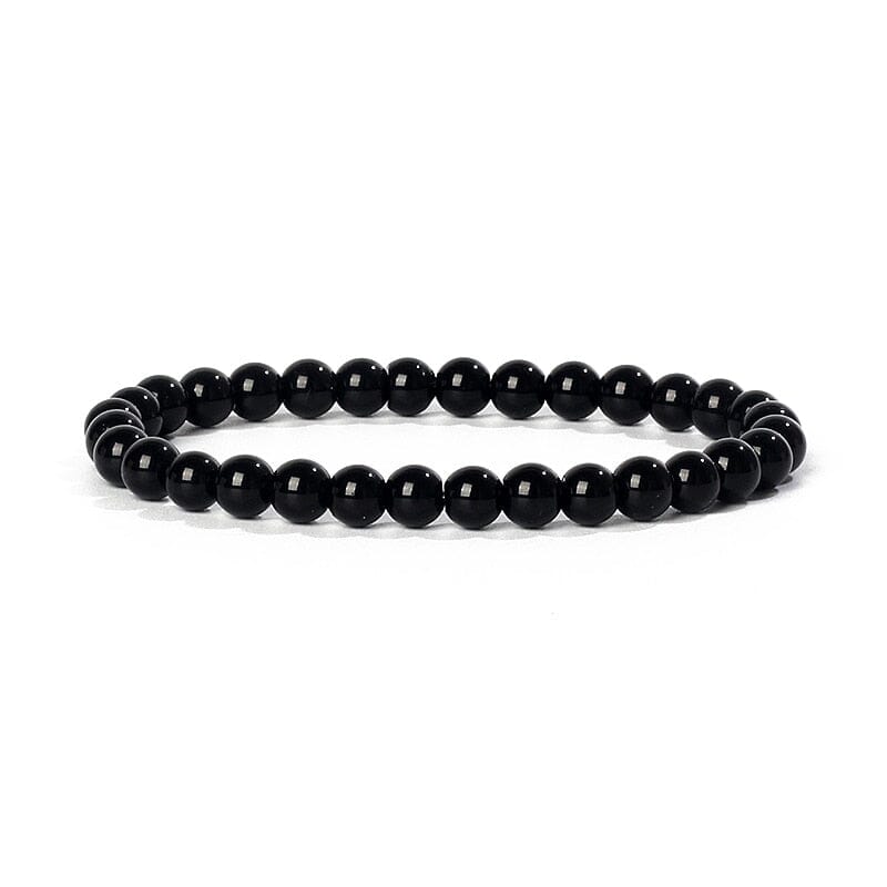 Bracelet Agates en pierre naturelle pour femmes 6mm Quartz Onyx perles Bracelet élastique Chakra guérison Reiki Yoga