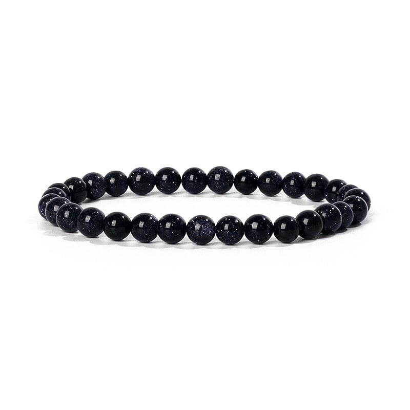 Bracelet Agates en pierre naturelle pour femmes 6mm Quartz Onyx perles Bracelet élastique Chakra guérison Reiki Yoga