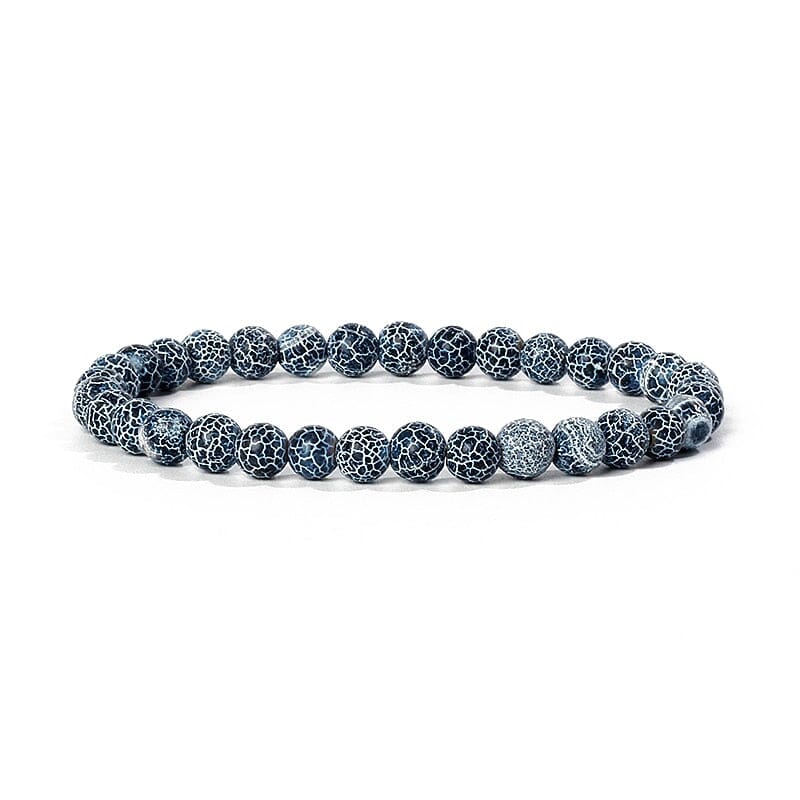 Bracelet Agates en pierre naturelle pour femmes 6mm Quartz Onyx perles Bracelet élastique Chakra guérison Reiki Yoga