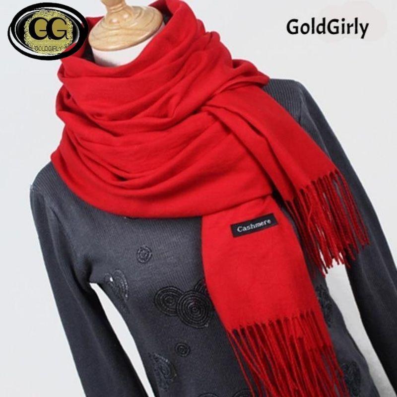 L'indispensable écharpe authentique Pashmina en Cachemire Haute qualité Le châle d'hiver idéal