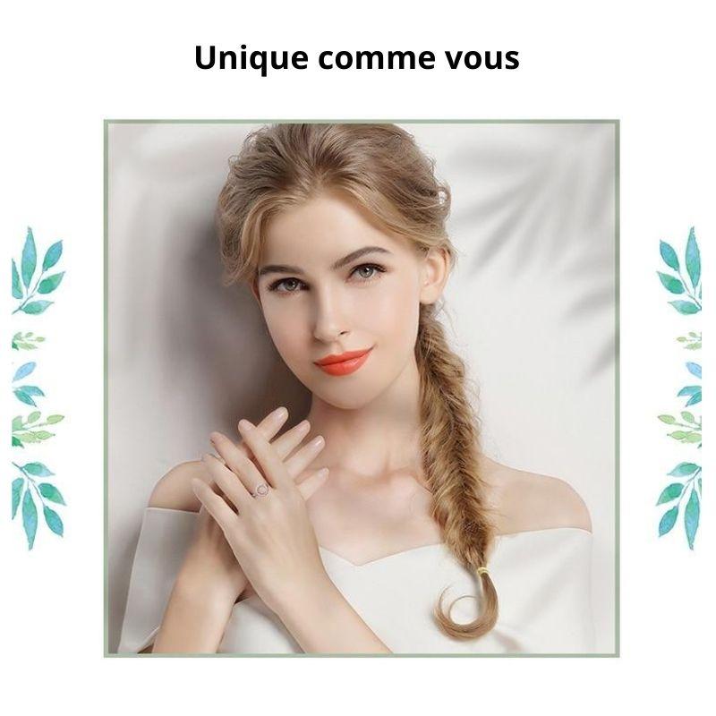 Bague Cercle Rond 100% Véritable 925 Argent Sterling pierres blanches ou Noires
