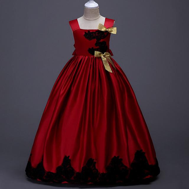 Robes Pour Filles Princesse grand choix de couleurs 5 6 7 8 9 10 11 12 13 14 ans