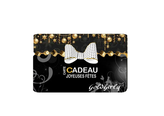 Carte cadeau GoldGirly valeur de 10 à 10'000 €