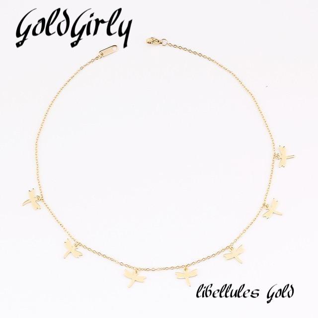 Collier tour du cou en acier inoxydable doré ou silver -rond-étoile-pendentifs Femme chaîne bijoux cadeau
