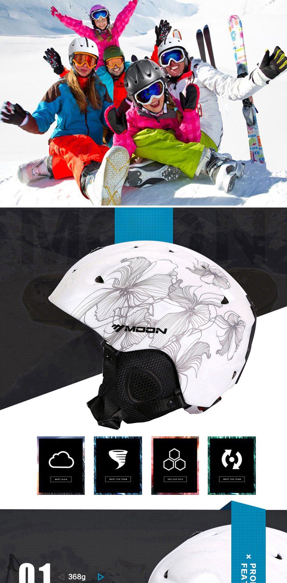 Casque Ultra-léger pour le Ski & le Snowboard-skate-respirant Certification-CE