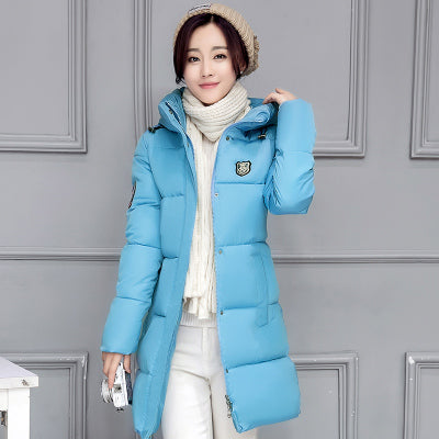 Super-Parka-Doudoune pour l'hiver- Veste chaude à capuche en coton rembourré