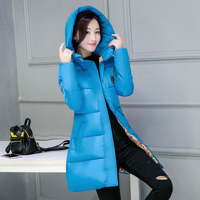 Super-Parka-Doudoune pour l'hiver- Veste chaude à capuche en coton rembourré