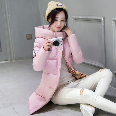 Super-Parka-Doudoune pour l'hiver- Veste chaude à capuche en coton rembourré