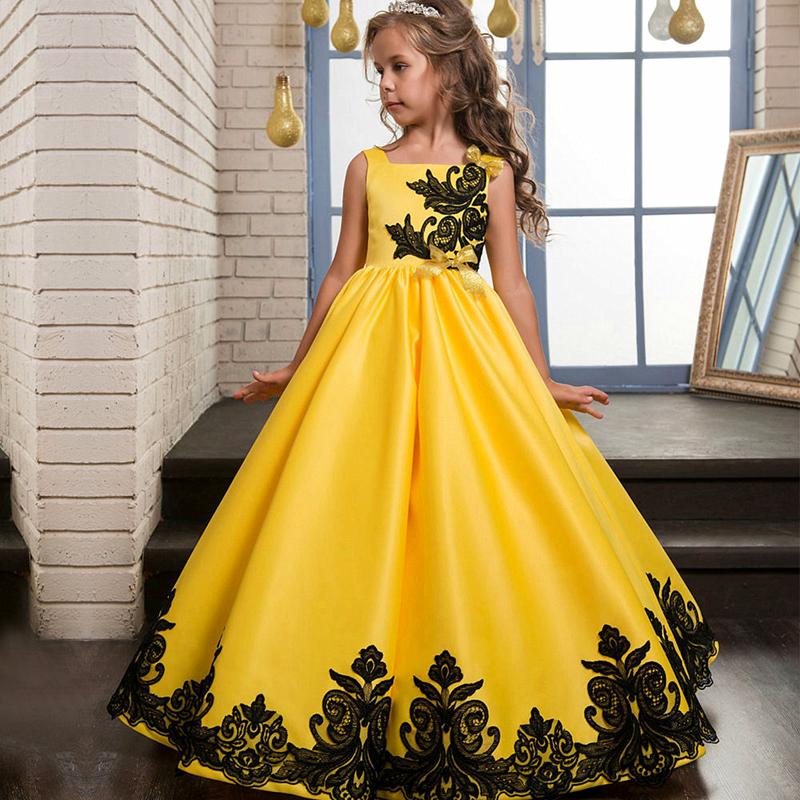 Robes Pour Filles Princesse grand choix de couleurs 5 6 7 8 9 10 11 12 13 14 ans