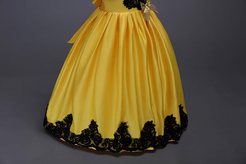 Robes Pour Filles Princesse grand choix de couleurs 5 6 7 8 9 10 11 12 13 14 ans