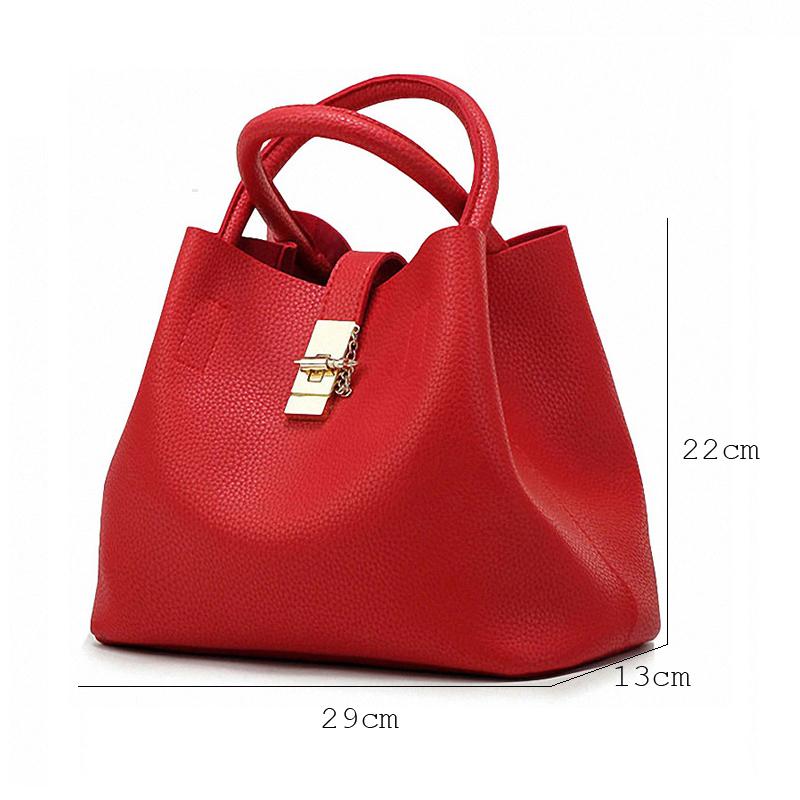 Sac à main souple en cuir artificiel à bandoulière de forme trapèze