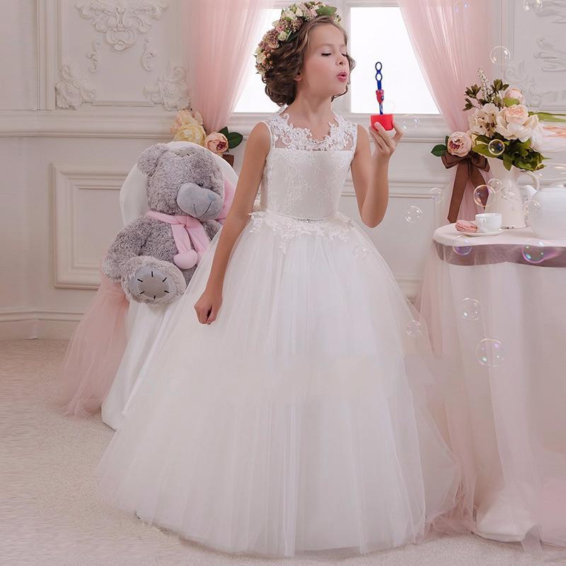 Robes Pour Filles Princesse grand choix de couleurs 5 6 7 8 9 10 11 12 13 14 ans