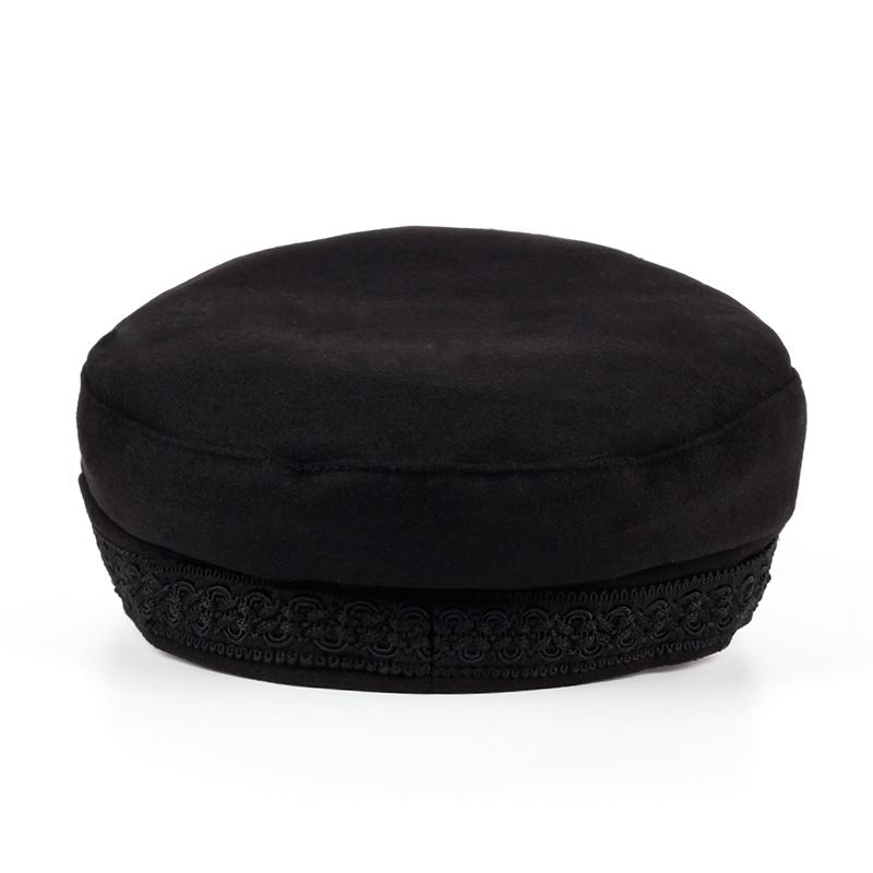 Mode Casquette de capitaine style Marin Béret en laine