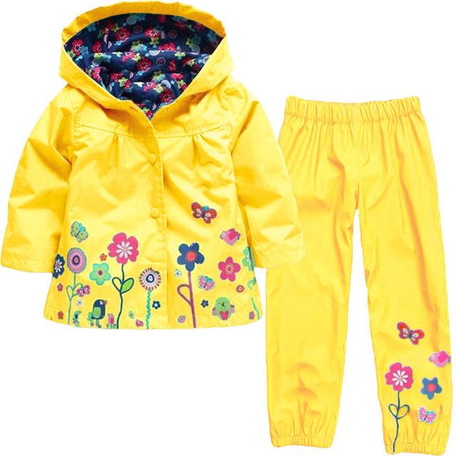 Ensemble de pluie pour enfants Idéal pour sortir lors d'Intempéries