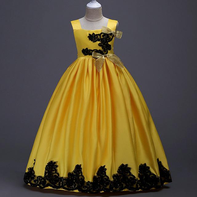 Robes Pour Filles Princesse grand choix de couleurs 5 6 7 8 9 10 11 12 13 14 ans