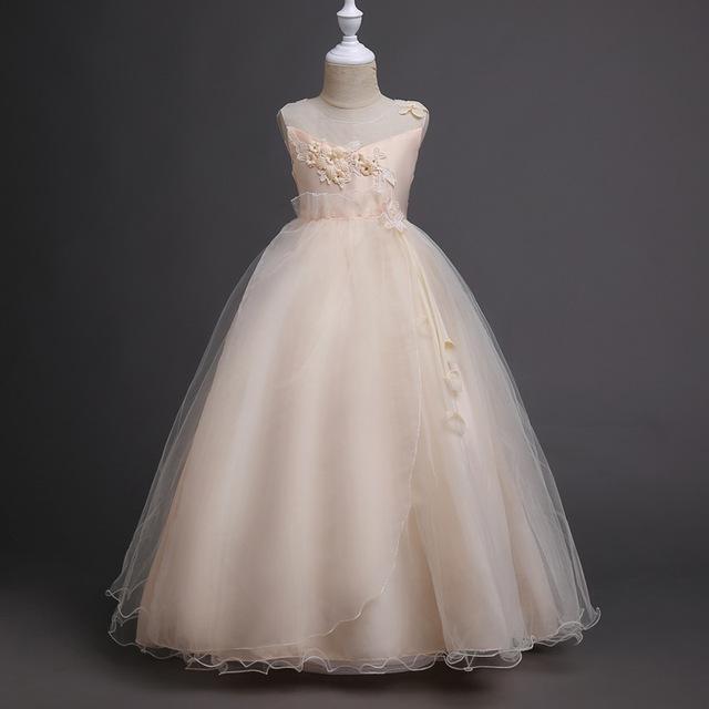 Robes Pour Filles Princesse grand choix de couleurs 5 6 7 8 9 10 11 12 13 14 ans