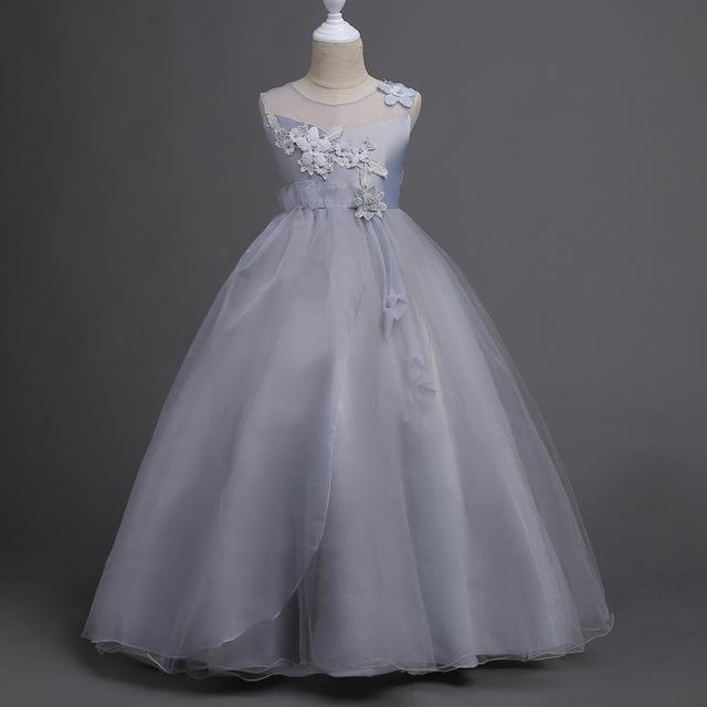 Robes Pour Filles Princesse grand choix de couleurs 5 6 7 8 9 10 11 12 13 14 ans