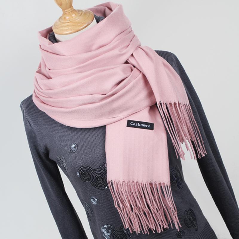 L'indispensable écharpe authentique Pashmina en Cachemire Haute qualité Le châle d'hiver idéal