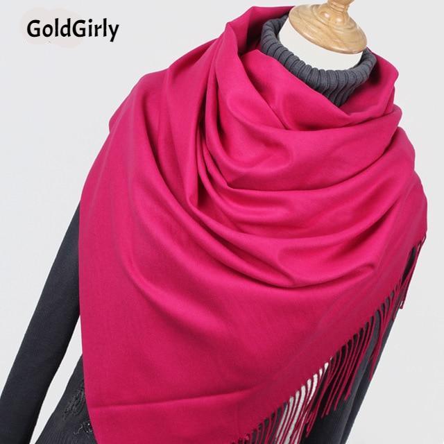 L'indispensable écharpe authentique Pashmina en Cachemire Haute qualité Le châle d'hiver idéal