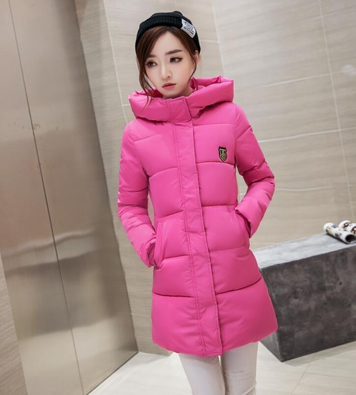 Super-Parka-Doudoune pour l'hiver- Veste chaude à capuche en coton rembourré
