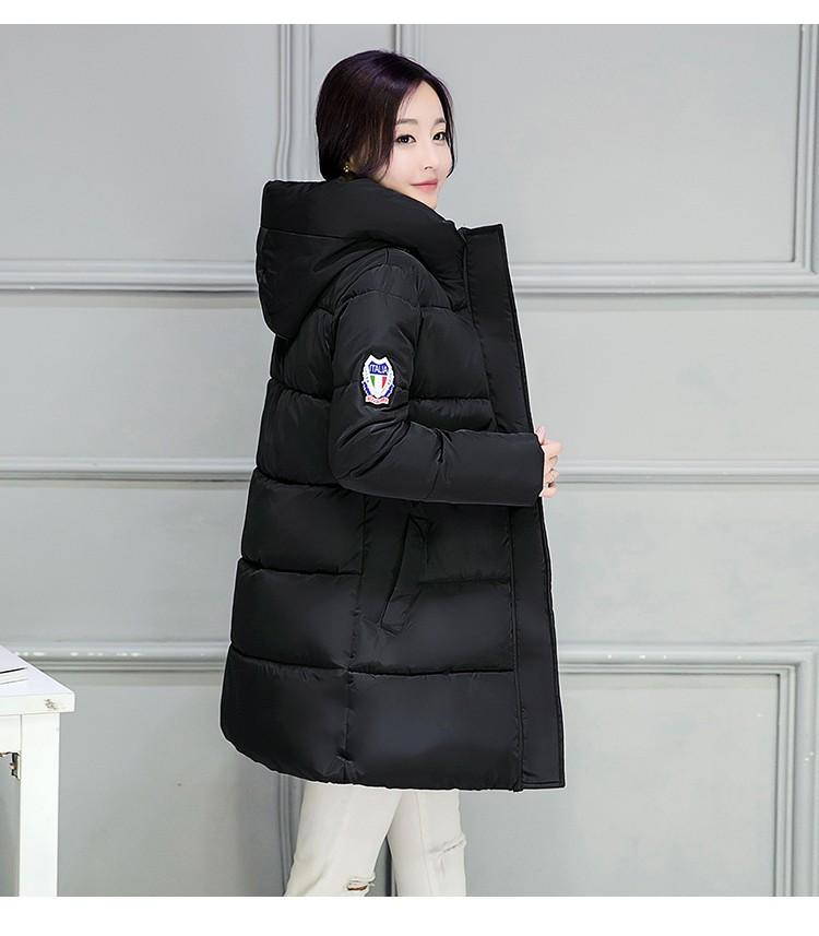 Super-Parka-Doudoune pour l'hiver- Veste chaude à capuche en coton rembourré