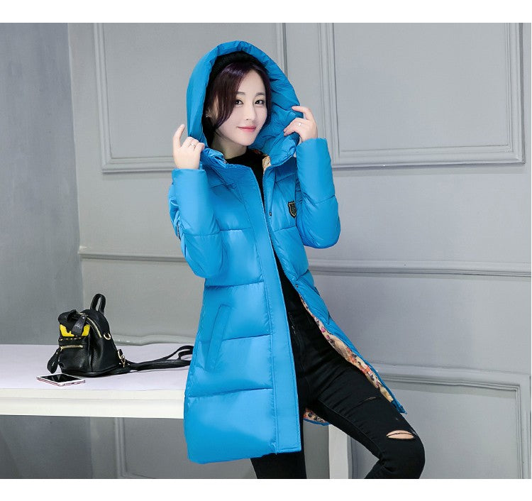 Super-Parka-Doudoune pour l'hiver- Veste chaude à capuche en coton rembourré