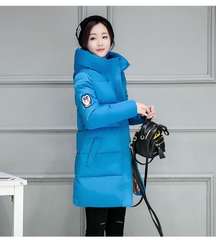 Super-Parka-Doudoune pour l'hiver- Veste chaude à capuche en coton rembourré