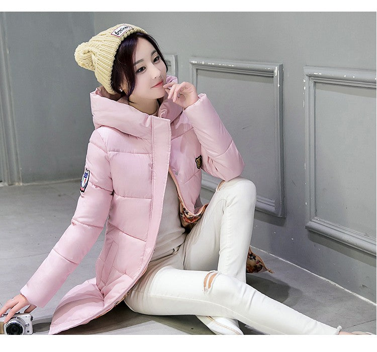 Super-Parka-Doudoune pour l'hiver- Veste chaude à capuche en coton rembourré