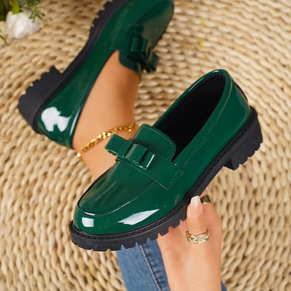 Chaussures grande taille, mocassins, confortables, à enfiler, pour le travail, décontractées, pour femmes, plateforme, pointures 36 à 43