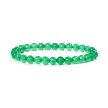 Bracelet Agates en pierre naturelle pour femmes  6mm Quartz Onyx perles Bracelet élastique Chakra guérison Reiki Yoga