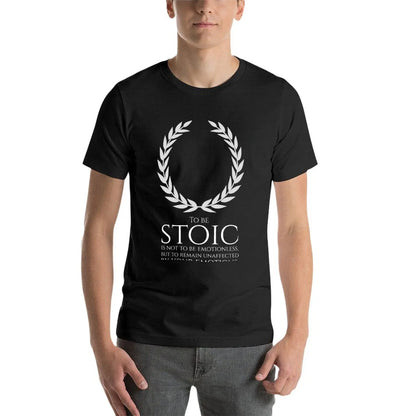 T-Shirt Stoïc -Stoïcisme – Être stoïque, ce n’est pas être sans émotion, mais rester insensible à vos émotions.