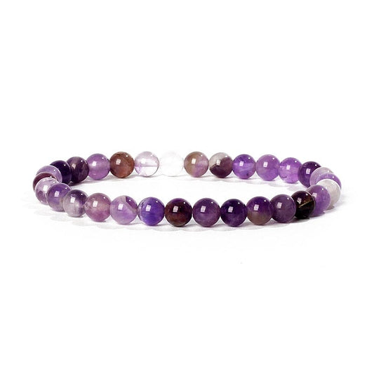 Bracelet Agates en pierre naturelle pour femmes  6mm Quartz Onyx perles Bracelet élastique Chakra guérison Reiki Yoga