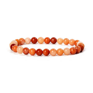 Bracelet Agates en pierre naturelle pour femmes  6mm Quartz Onyx perles Bracelet élastique Chakra guérison Reiki Yoga