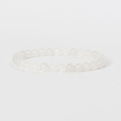 Bracelet Agates en pierre naturelle pour femmes  6mm Quartz Onyx perles Bracelet élastique Chakra guérison Reiki Yoga