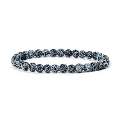 Bracelet Agates en pierre naturelle pour femmes  6mm Quartz Onyx perles Bracelet élastique Chakra guérison Reiki Yoga