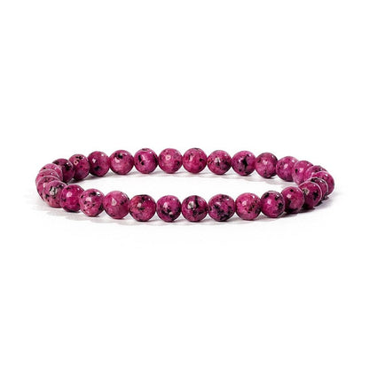 Bracelet Agates en pierre naturelle pour femmes  6mm Quartz Onyx perles Bracelet élastique Chakra guérison Reiki Yoga