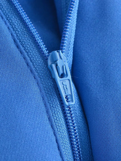 Pantalon stylé à pinces, coupe droite, différentes couleurs-rose-bleu-vert-jaune-orange