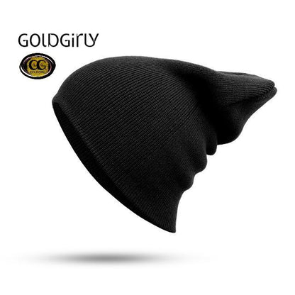 Bonnet style décontracté mode Hip-Hop Unisexe en Coton Solide Doux Tricoté