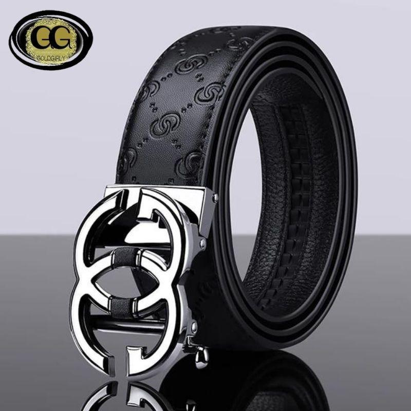 Ceinture de Luxe GoldG boucle Automatique Haute Qualité Cuir artificiel