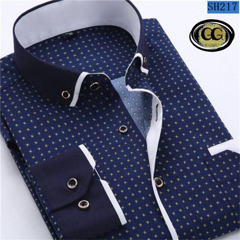 Chemise Homme d'affaires motifs imprimés tendance et confortable