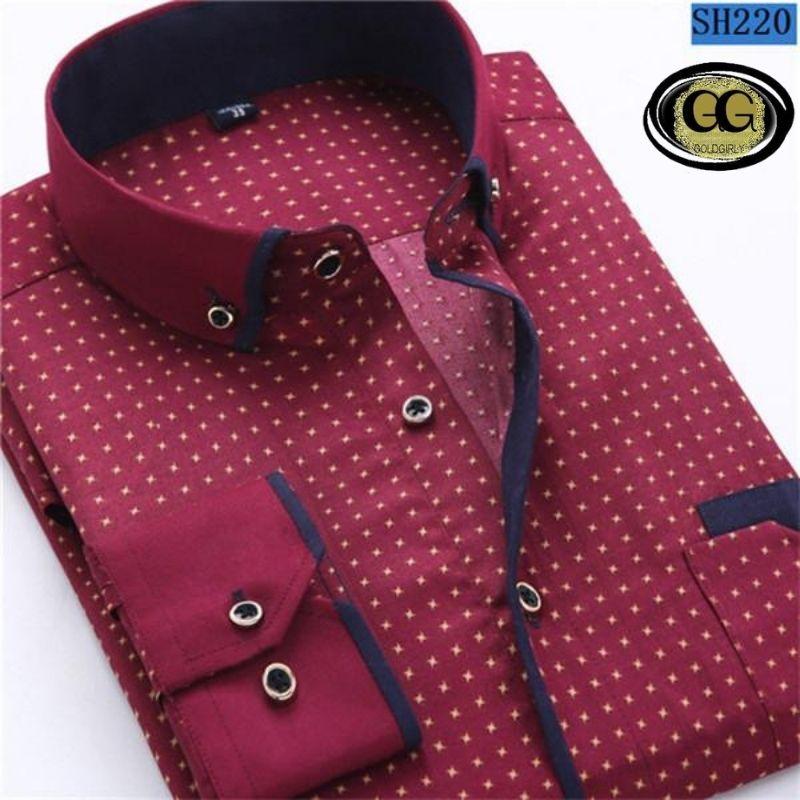 Chemise Homme d'affaires motifs imprimés tendance et confortable