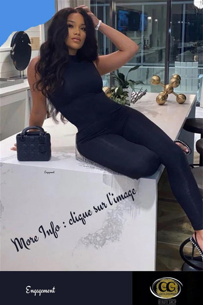 Combinaison Overall Mode-moulante- confortable-avec ou sans manches