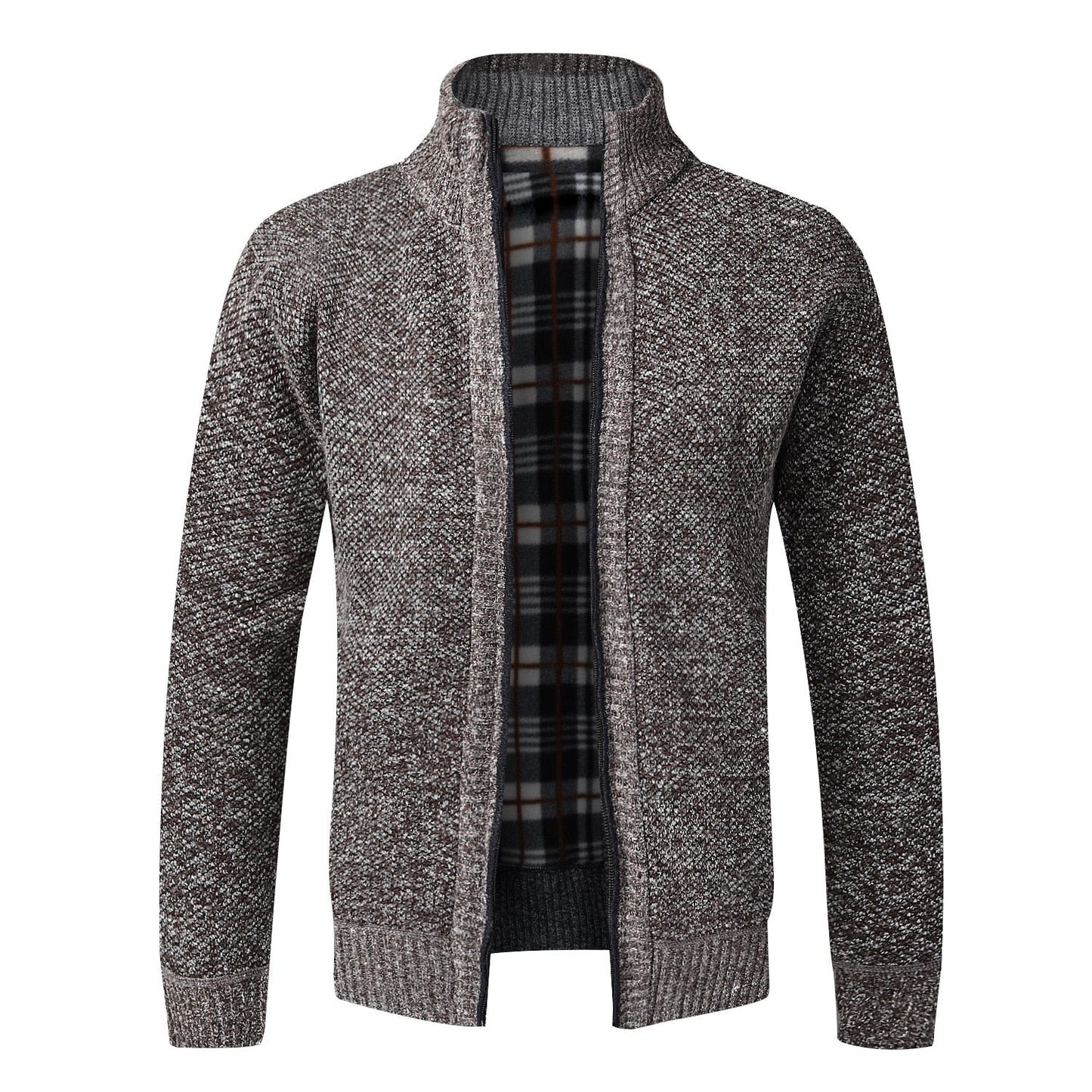 Gilet Automne Hiver Cardigan chaud Sweaters à fermeture éclair Jackets Mens