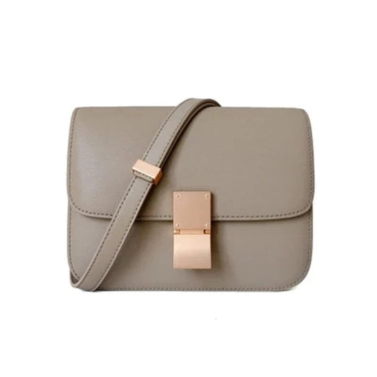 Sac en cuir véritable coloré à bandoulière de haute qualité sac créateur