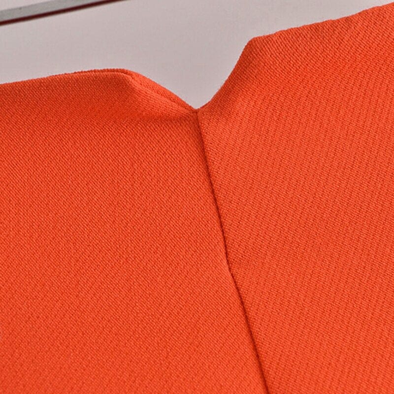 Pantalon Taille Haute à Poches et Boutons pour le Bureau et les sorties Dame