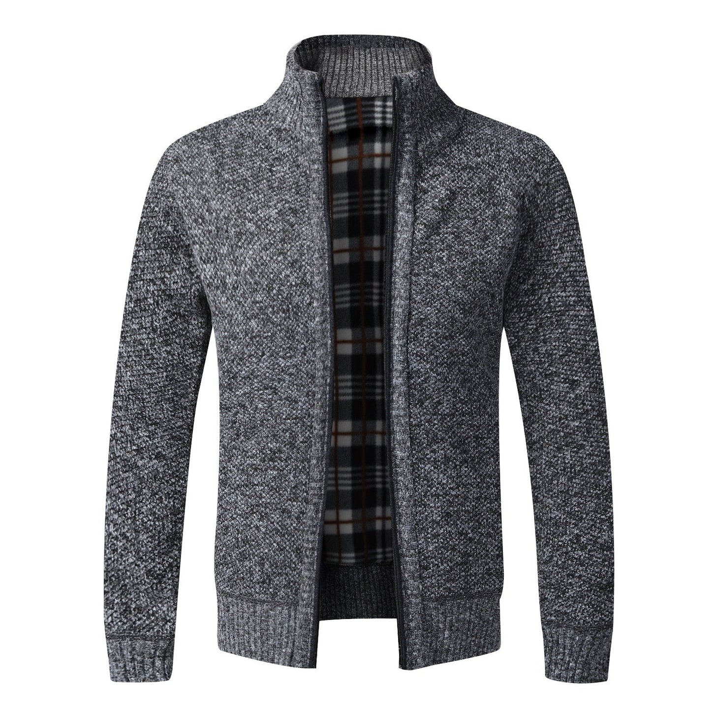 Gilet Automne Hiver Cardigan chaud Sweaters à fermeture éclair Jackets Mens