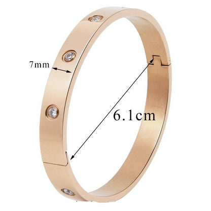 BRACELET en acier pour femme