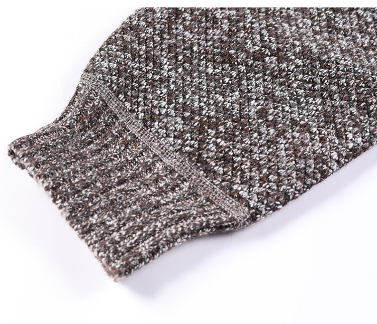 Gilet Automne Hiver Cardigan chaud Sweaters à fermeture éclair Jackets Mens